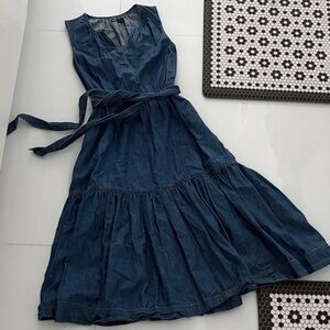 Ralph Lauren Blue Sleeveless Dress